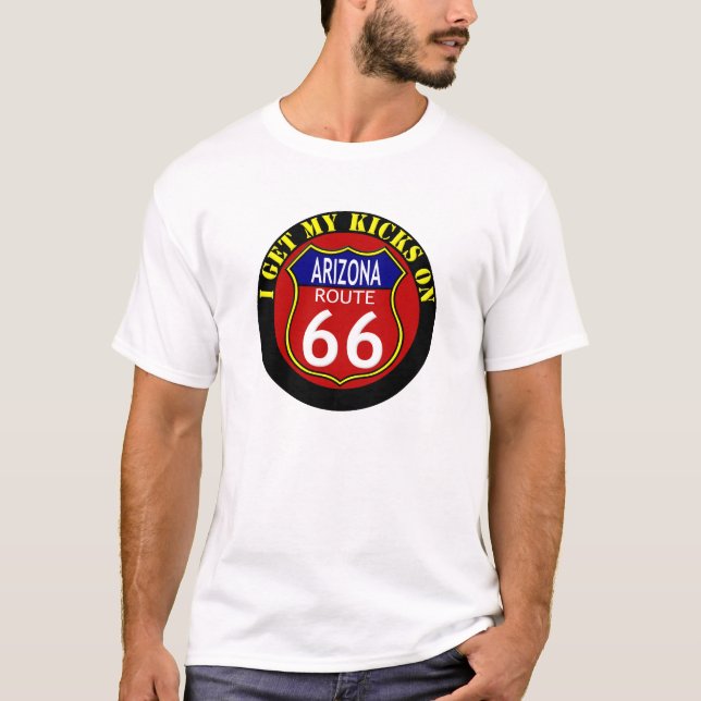 CAMISETA RUTA 66 ARIZONA T-SHIRT (Anverso)