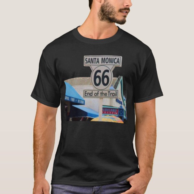 Camiseta RUTA 66 arriba (Anverso)