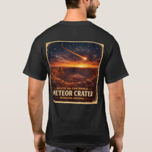 Camiseta Ruta 66 Centenario Cráter del Meteoro Winslow