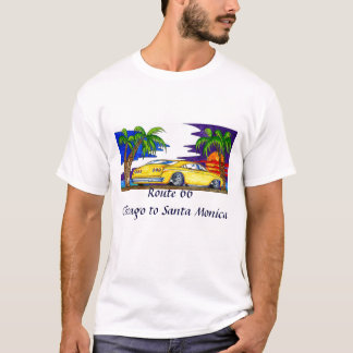 Camiseta Ruta 66 Chicago a Santa Mónica