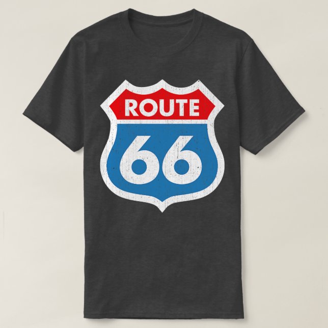 Camiseta Ruta 66 Climatizada (Diseño del anverso)