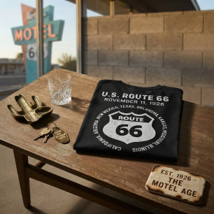 Camiseta Ruta 66 de EE. UU.