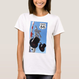 Camiseta Ruta 66 de la travesía de ferrocarril del tren