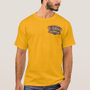 Camiseta Ruta 66 de Los Ángeles Ciudad de los Ángeles 100 A