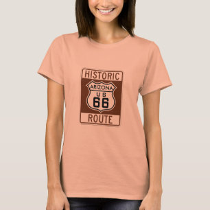Camiseta Ruta 66 del personalizar Arizona US