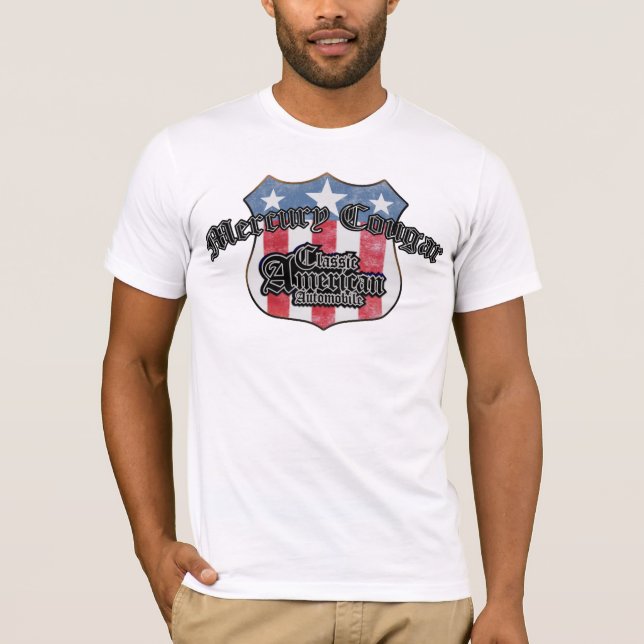 Camiseta Ruta 66 del puma de Mercury - obra clásica (Anverso)