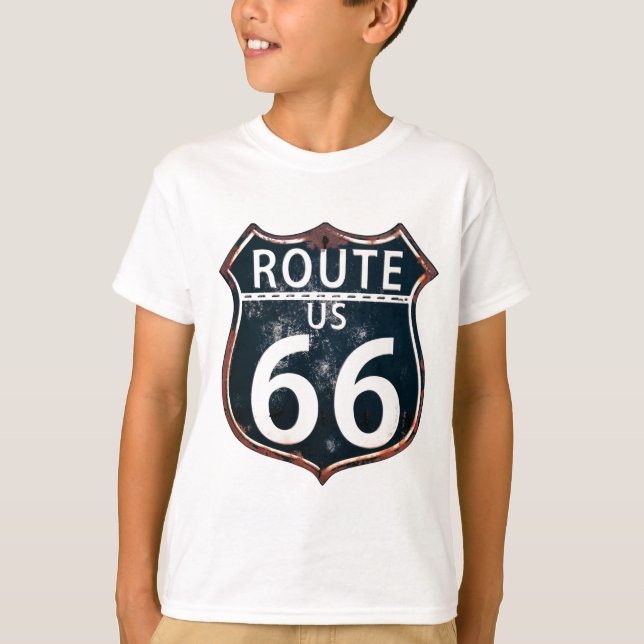 Camiseta Ruta 66 - El camino de la madre (Anverso)