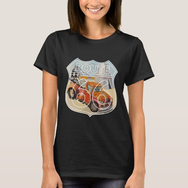 Camiseta Ruta 66 Holbrook Wrecker (Anverso)