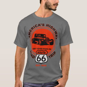 Camiseta Ruta 66 Hot Rod
