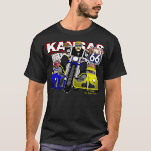 CAMISETA RUTA 66 KANSAS