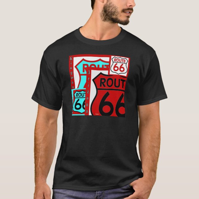 Camiseta Ruta 66 Kingman Arizona (Anverso)