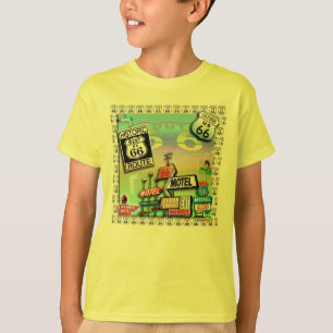 CAMISETA RUTA 66 - LA LUZ DE LOS NIÑOS DE LA CARRETERA