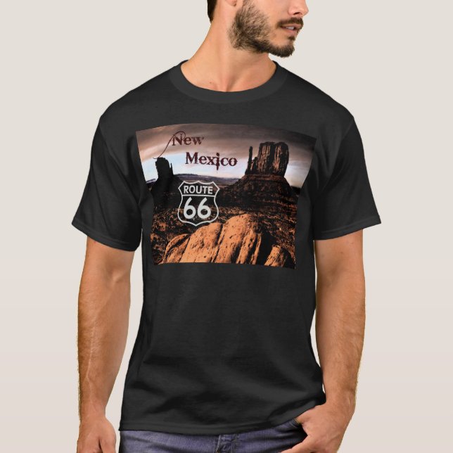 Camiseta Ruta 66 New México (Anverso)