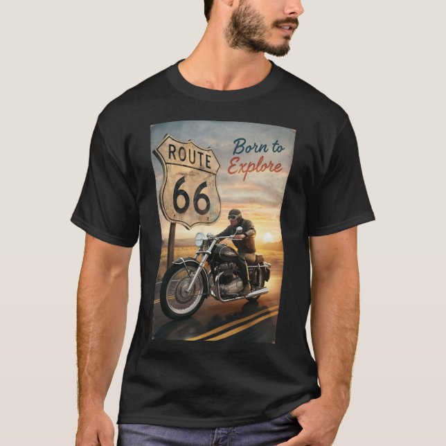 Camiseta Ruta 66 Nostalgia (Anverso)