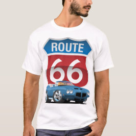 Camiseta Ruta 66 - Nostalgia de coches clásicos