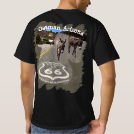 Camiseta Ruta 66 Oatman Arizona Burros En La Calle