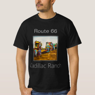 Camiseta Ruta 66, Rancho Cadillac, Amarillo Texas