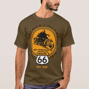 Camiseta Ruta 66 Viaje por carretera