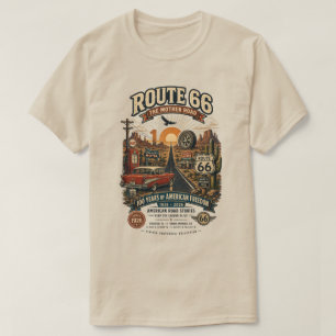 Camiseta Ruta 66 Vintage Centenario