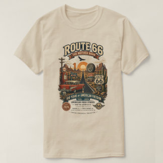 Camiseta Ruta 66 Vintage Centenario