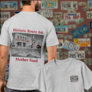 Camiseta Ruta 66 Vintage Destino Winslow Arizona Foto
