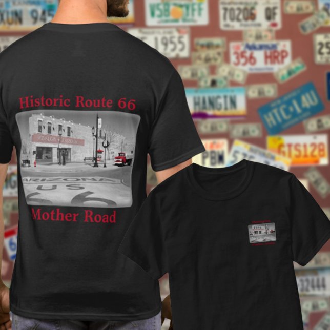 Camiseta Ruta 66 Vintage Destino Winslow Arizona Foto (Subido por el creador)