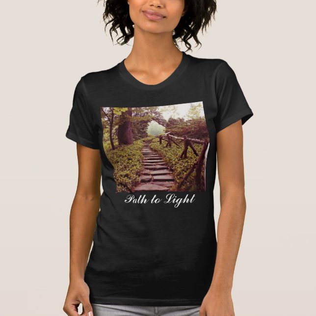 Camiseta Ruta a la luz (Anverso)