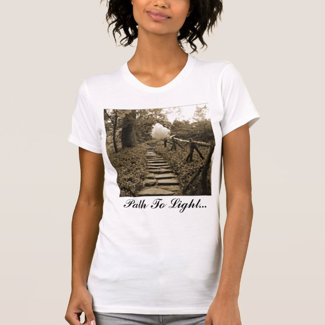 Camiseta Ruta a la luz (Anverso)