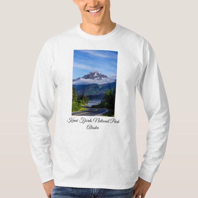 Camiseta Ruta a través de Alaska (Anverso)