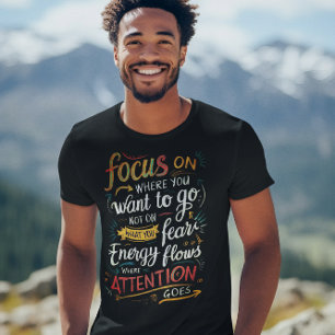 Camiseta Ruta al éxito: Enfoque en su destino