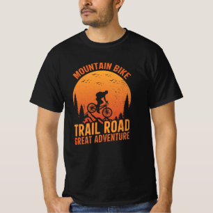 Camiseta Ruta ciclista de montaña gran aventura