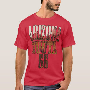 Camiseta Ruta de Arizona 66 Gráfico