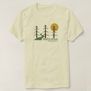 Camiseta Ruta de California en el Parque Nacional Sequoia