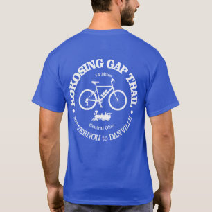 Camiseta Ruta de la brecha de Kokosing (ciclismo)