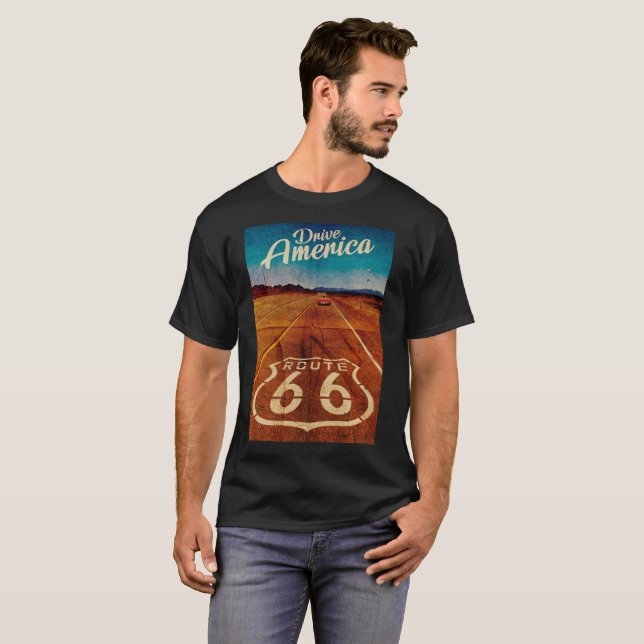 Camiseta Ruta de la cosecha 66 (Anverso completo)