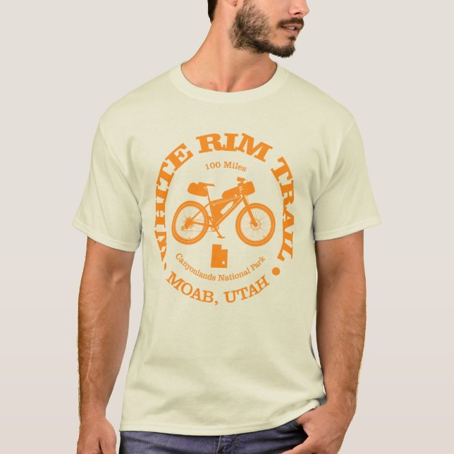 Camiseta Ruta de la cuenca blanca (ciclismo) (Anverso)