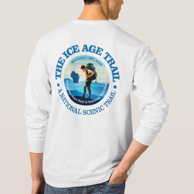 Camiseta Ruta de la Edad del Hielo (C) (Reverso)