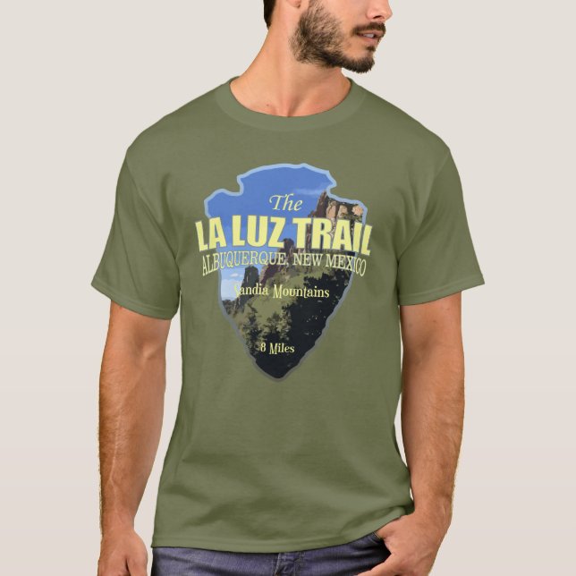 Camiseta Ruta de La Luz (punta de flecha) (Anverso)