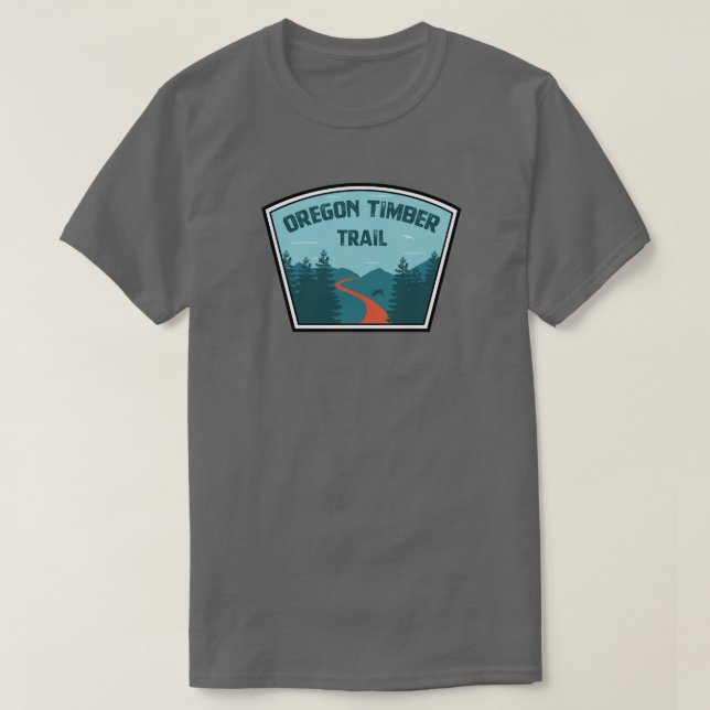 Camiseta Ruta de la madera de Oregon (Diseño del anverso)