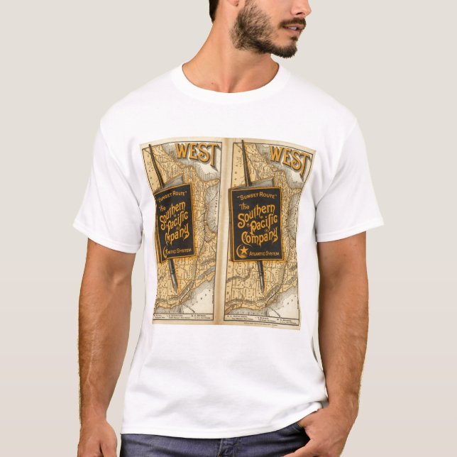 Camiseta Ruta de la puesta del sol (Anverso)