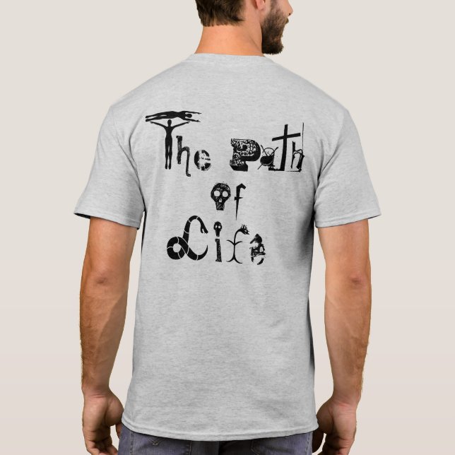 Camiseta Ruta de la vida (Reverso)