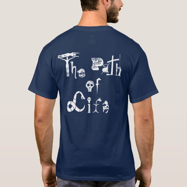 Camiseta Ruta de la vida (Reverso)