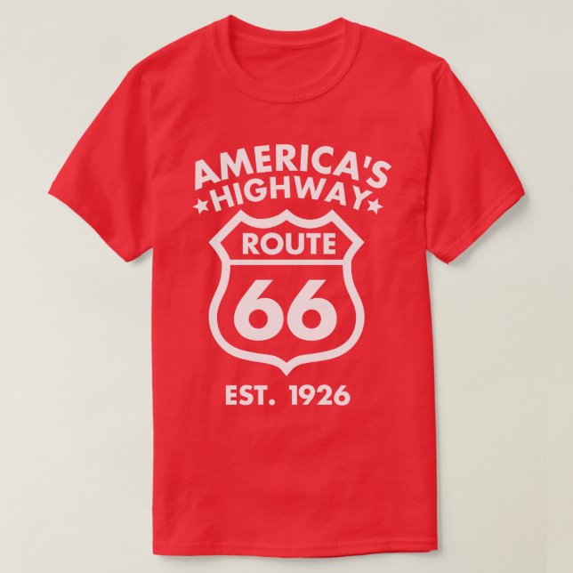 Camiseta Ruta de las Américas 66 (Diseño del anverso)