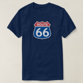 Camiseta Ruta de los hombres 66 | Retro | Vintage | Clásica