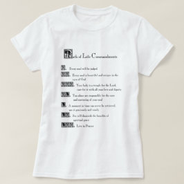 Camiseta Ruta de los mandamientos de vida
