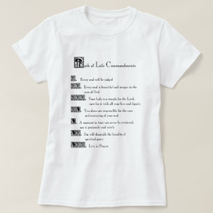 Camiseta Ruta de los mandamientos de vida