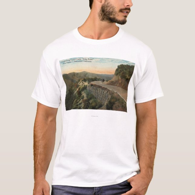 Camiseta Ruta de Ridge, cala de desatención de Castaic (Anverso)