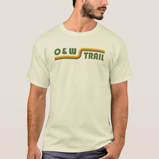 Camiseta Ruta de tren de O&W (Anverso)
