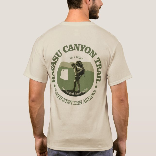 Camiseta Ruta del cañón de Havasu (O) (Reverso)