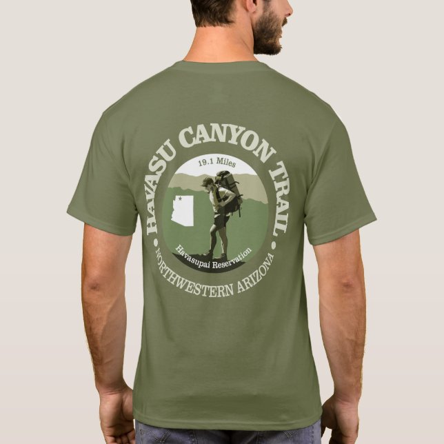 Camiseta Ruta del cañón de Havasu (O) (Reverso)